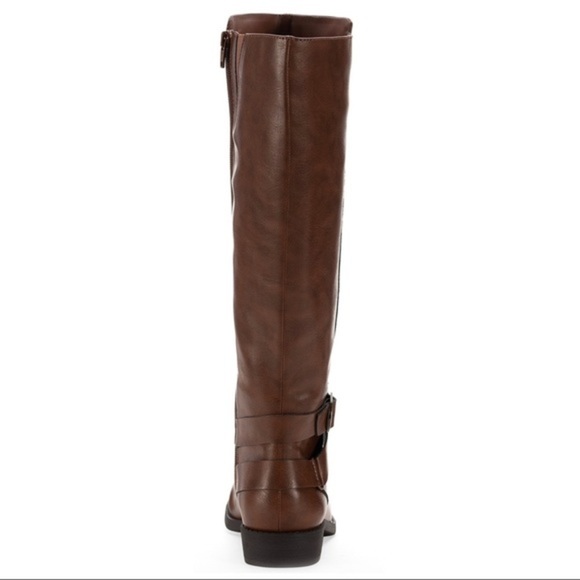 New Style & Co Madixe Riding Boots Brown​ - Picture 3 of 6